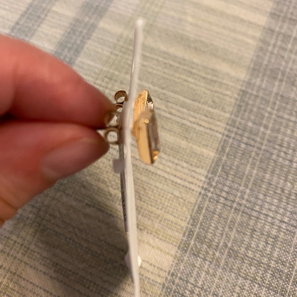 NWT Banana Republic Crystal Gem Stud Earrings - Picture 5 of 12